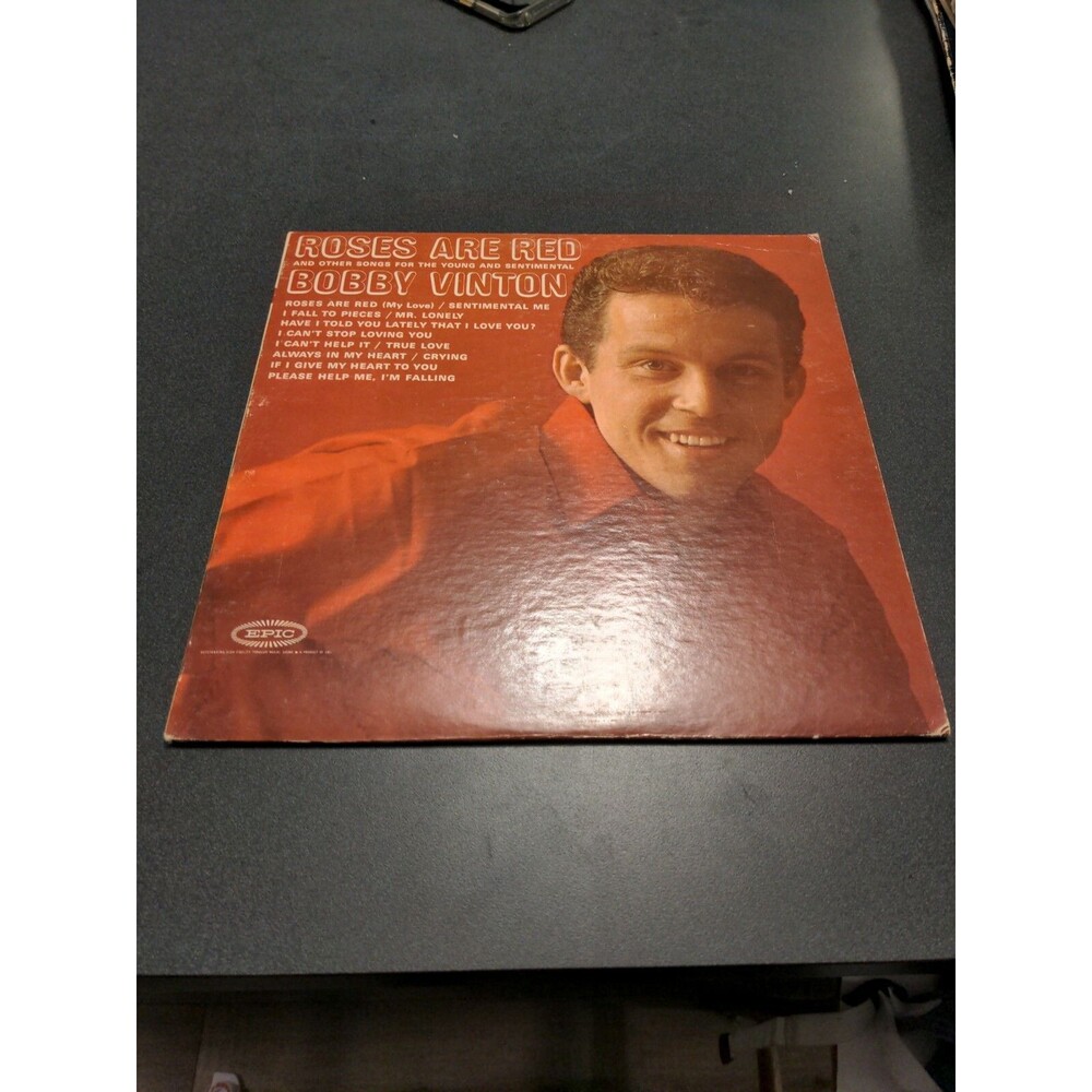 BOBBY VINTON ROSES ARE RED LP EX Epic LN24020 1962